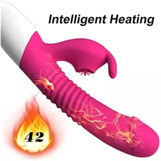 G Spot Rabbit Vibrator for Women Bunny Ears for Clitoris G-spot Stimulation,Waterproof Dildo Vibrator with 7 Powerful Vibrations G Spot Rabbit Vibrator for Women Bunny Ears for Clitoris G-spot Stimulation,Waterproof Dildo Vibrator with 7 Powerful Vibrations