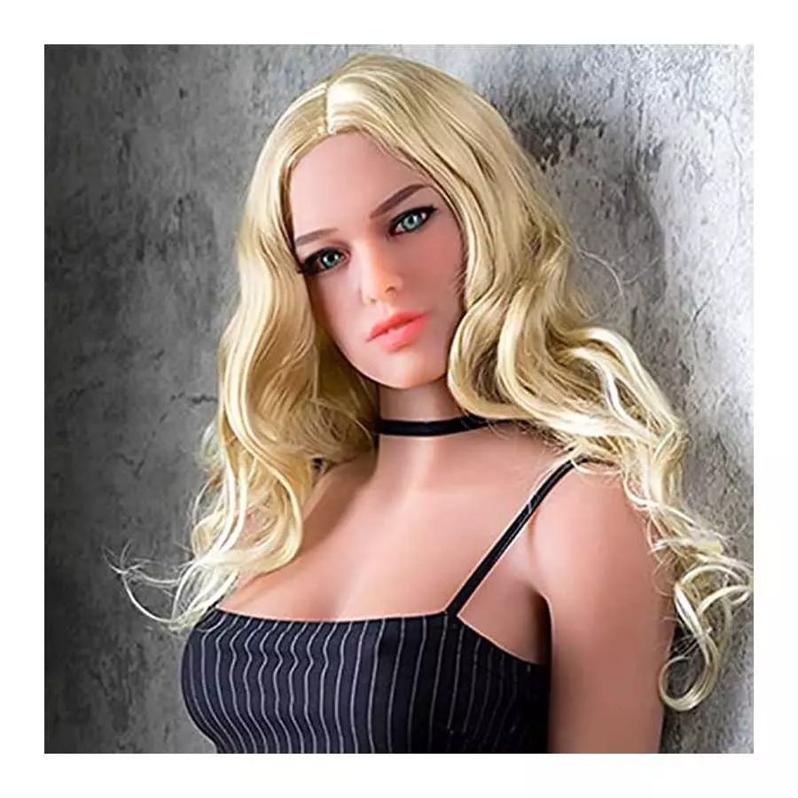 Women Torso Sex Solid Adult Toy Sex Doll Head for Body Sexy Real Torso Love Dolls D Cup Torso Sex Toys for Men TPE Solid Wheat S