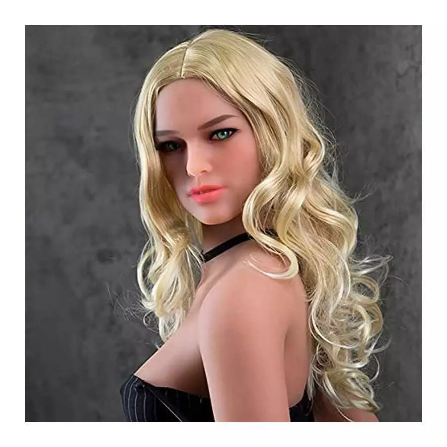 Women Torso Sex Solid Adult Toy Sex Doll Head for Body Sexy Real Torso Love Dolls D Cup Torso Sex Toys for Men TPE Solid Wheat S