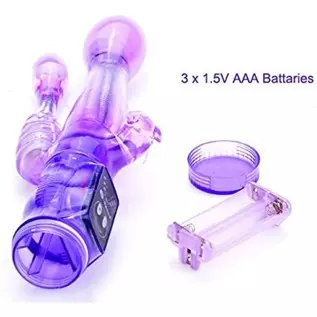 CCHW Double Dolphin Vibration Multi-Speed Rotating Vibrator Clit G-spot Dual Stimulator Thrusting Vibrator Dildo Av Stick Rods W CCHW Double Dolphin Vibration Multi-Speed Rotating Vibrator Clit G-spot Dual Stimulator Thrusting Vibrator Dildo Av Stick Rods W