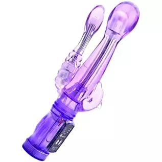CCHW Double Dolphin Vibration Multi-Speed Rotating Vibrator Clit G-spot Dual Stimulator Thrusting Vibrator Dildo Av Stick Rods W CCHW Double Dolphin Vibration Multi-Speed Rotating Vibrator Clit G-spot Dual Stimulator Thrusting Vibrator Dildo Av Stick Rods W
