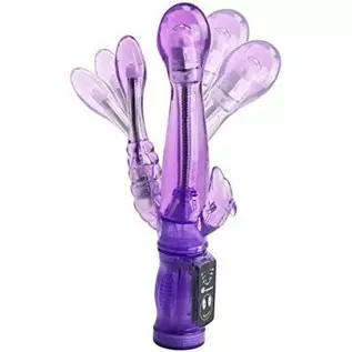 CCHW Double Dolphin Vibration Multi-Speed Rotating Vibrator Clit G-spot Dual Stimulator Thrusting Vibrator Dildo Av Stick Rods W CCHW Double Dolphin Vibration Multi-Speed Rotating Vibrator Clit G-spot Dual Stimulator Thrusting Vibrator Dildo Av Stick Rods W