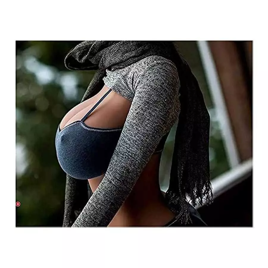 Male Silicone TPE Sex Doll Full-Size Sex Doll Women Torso Big Breasts Sex Doll Foot Standing Sex Life