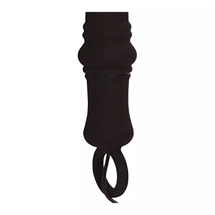 Vibrating Anal Stimulator - Butt Plug with 10 Functions of Vibrations - Textured Vibe