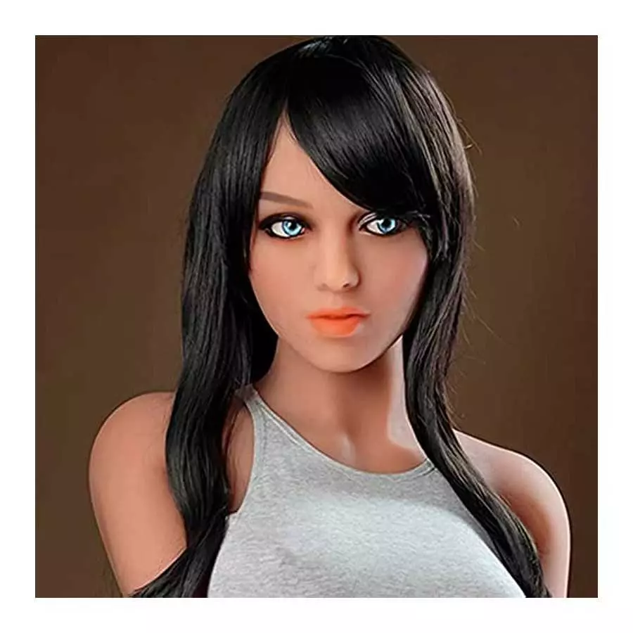 Real Sex Dolls Silicone Sex Doll Head Sex Silicone Female Sex Doll Sex Adultos Life Like Sex Doll for Doll Body Nature Skin（Only