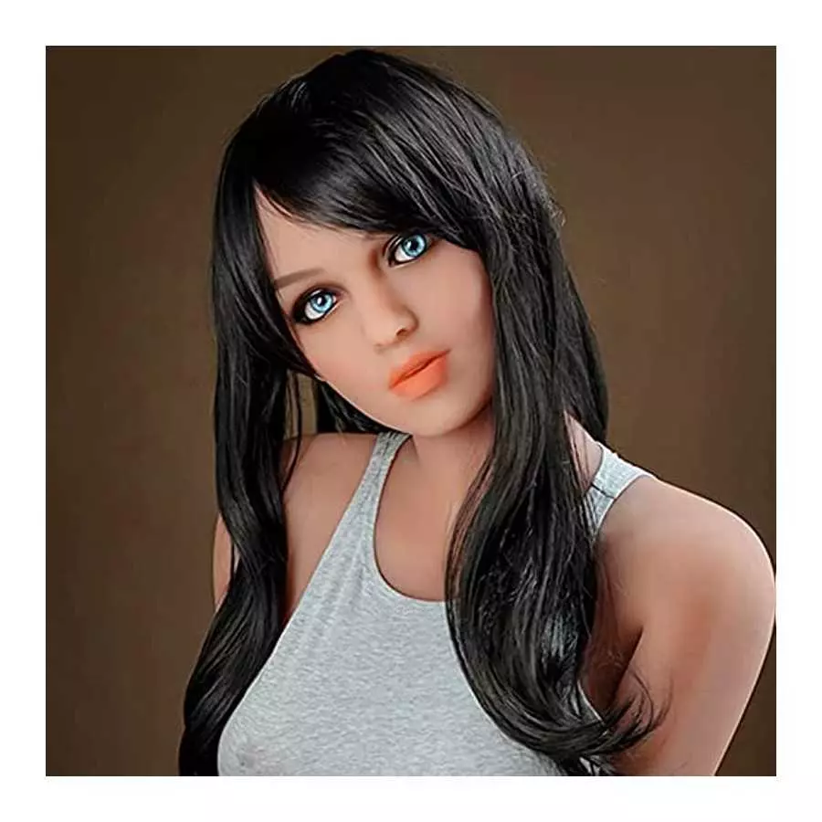 Real Sex Dolls Silicone Sex Doll Head Sex Silicone Female Sex Doll Sex Adultos Life Like Sex Doll for Doll Body Nature Skin（Only
