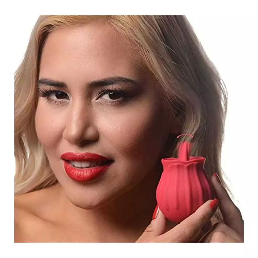 Inmi Bloomgasm Wild Violet 10X Silicone Clit Tongue Licking Vibrating Stimulator for Women & Men & Couples, G-Spot Clitoral Anal Inmi Bloomgasm Wild Violet 10X Silicone Clit Tongue Licking Vibrating Stimulator for Women & Men & Couples, G-Spot Clitoral Anal