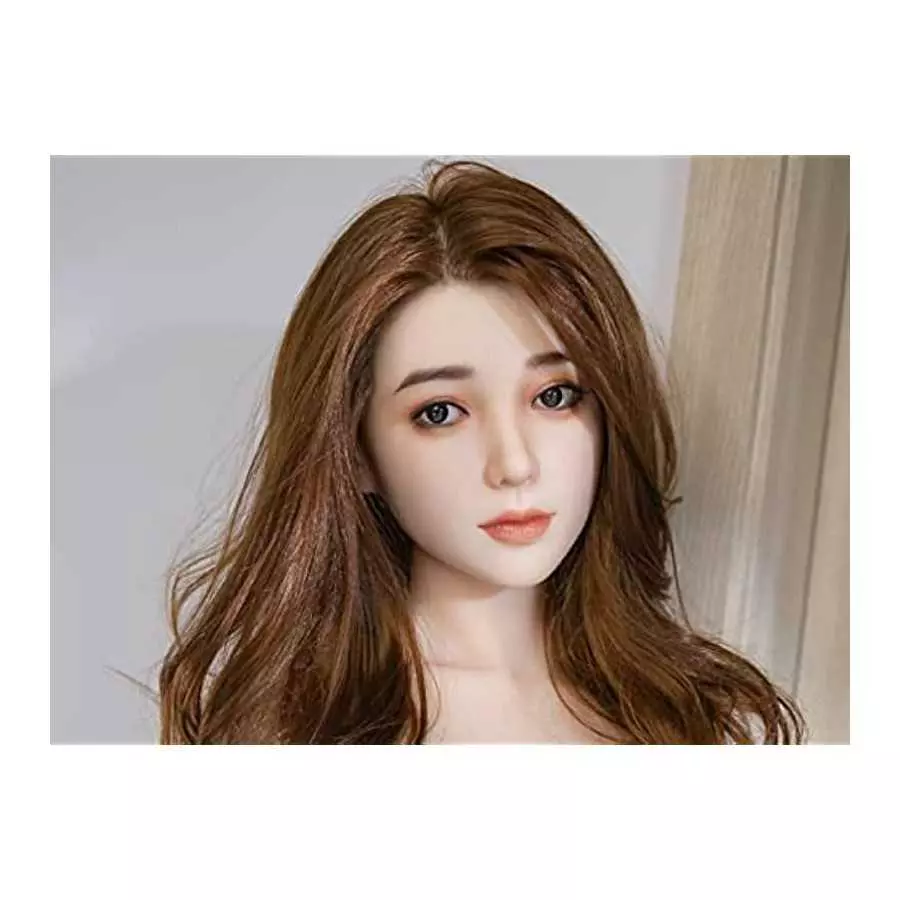 HANIDOLL H2847 Female TPE Silicone Head Figure Sculpt,Beuty Charming Girl Doll Head,M16 Stud Fixed Connection HANIDOLL H2847 Female TPE Silicone Head Figure Sculpt,Beuty Charming Girl Doll Head,M16 Stud Fixed Connection