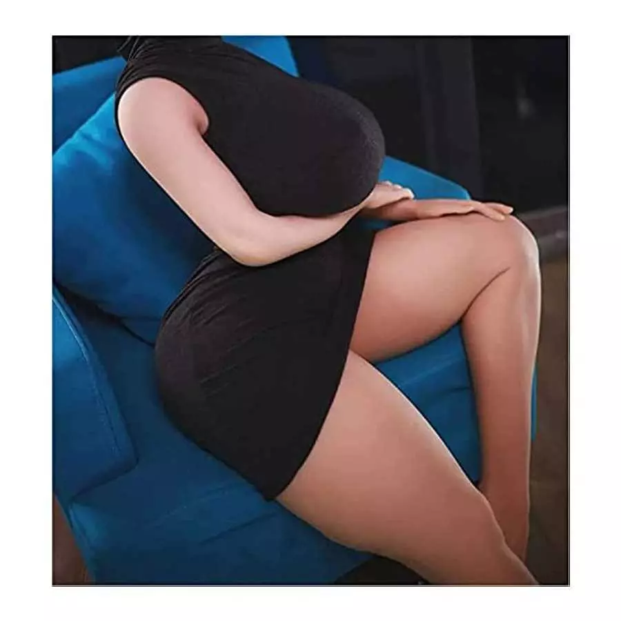 TPE Sex Doll Full Size Female Torso Big Boobs Sex Doll for Men, Realistic Life Like Love Doll with Vaginal Anal Breasts, Full Bo