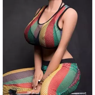 Lifelike TPE Sex Doll Silicone Big Breasts Love Doll Life Size Sex Doll for Men Full Size Female Torso Sex Doll with Standing Fe