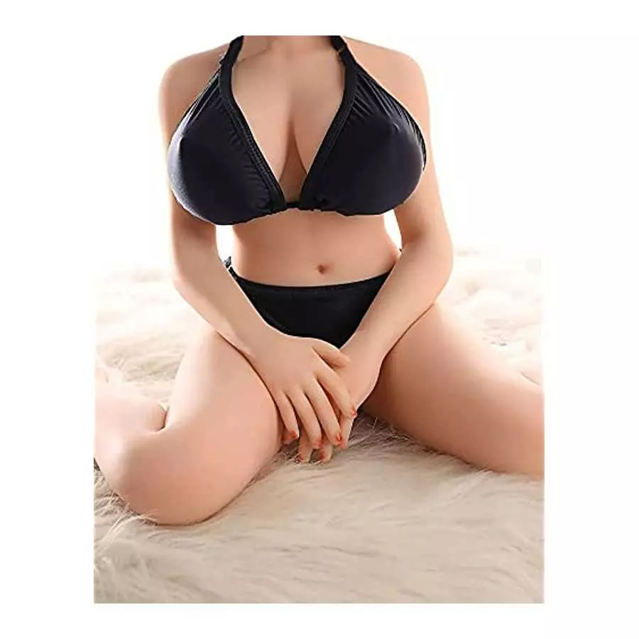 Life Sized Sex Doll for Men, Sexy Female Torso Doll Adult Toys with Butt Ass Male Masturbator, Realistic Full Body Love Dolls Po