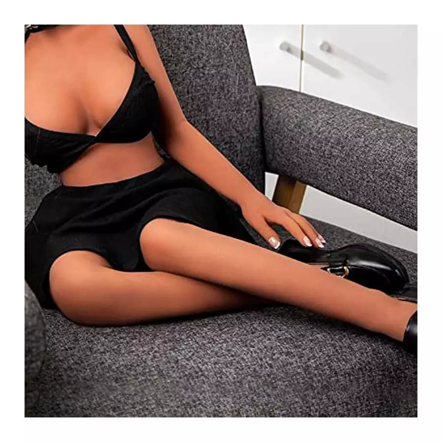 PYNLS-Sex Doll Big Jelly Boobs Women's Torso Full Size Sec Toys for Man TPE Silicone Doll Full Body Male Sex Dolls for Men USA i