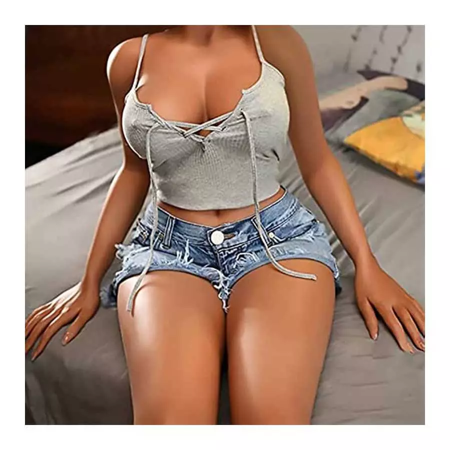 Realistic Adult Sex Doll Female Torso Love Doll Big Breasts Sey Toys Life Size Sex Doll for Men with Standing Feet Full Size Lov
