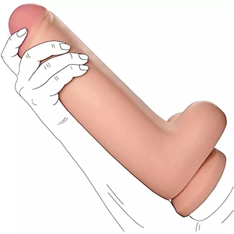 Huge Thick Dildo, 11.8 inch Lifelike Silicone Large Big Monster Dildos with Strong Suction Cup for Hands-Free Play, Fake Penis A Huge Thick Dildo, 11.8 inch Lifelike Silicone Large Big Monster Dildos with Strong Suction Cup for Hands-Free Play, Fake Penis A