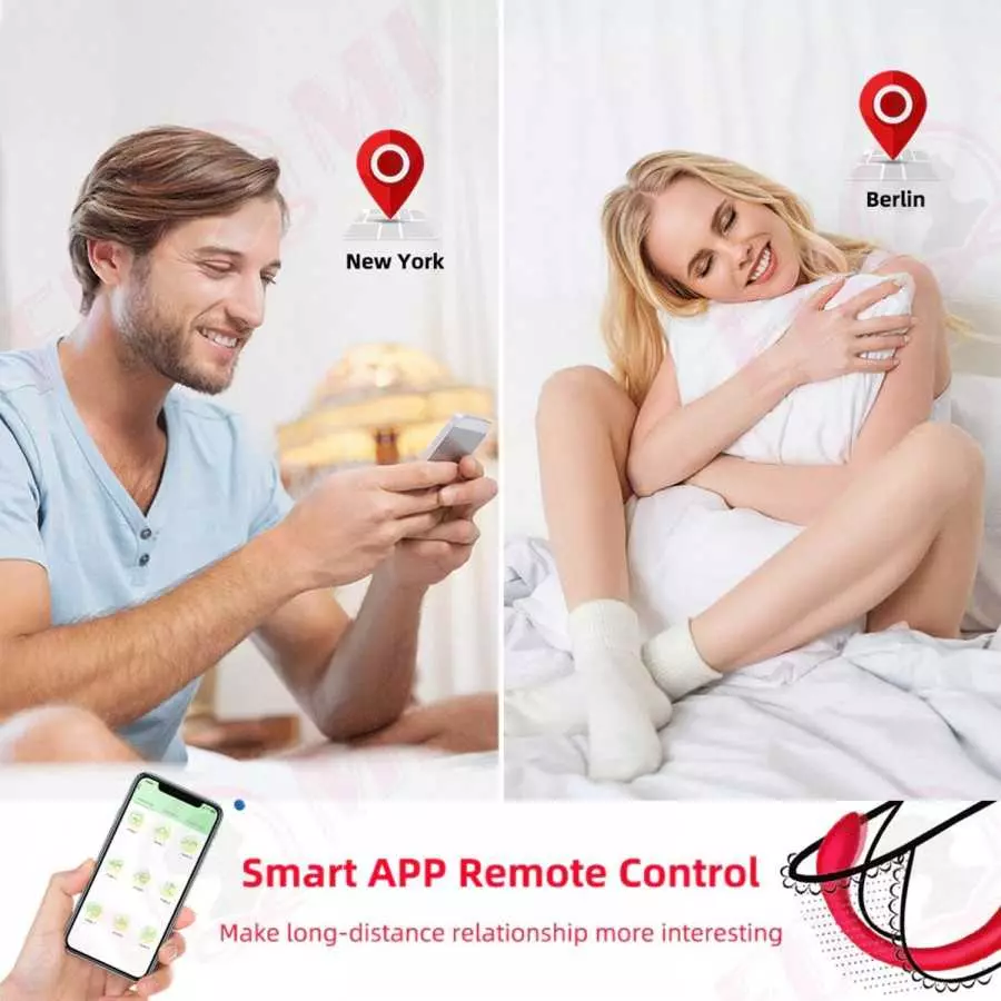 App Remote Control Vibe for Woman, G-Spot Vibratorsfemale Clitoralis Stimulator, Wearable Vibrator for Panties, Vibrating Adult 