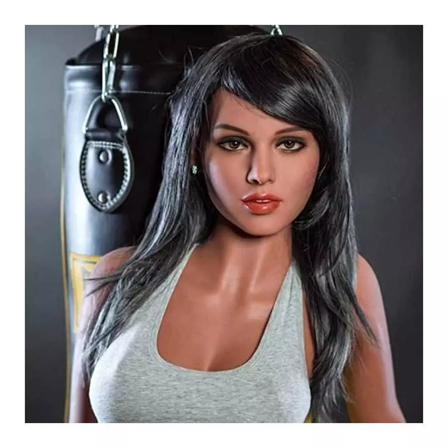 Realistic Love Doll Adult Sex Dolls Head TPE Silicone Men Sex Doll Women Doll Sex Life Size for Man Sex Doll（Only Head）