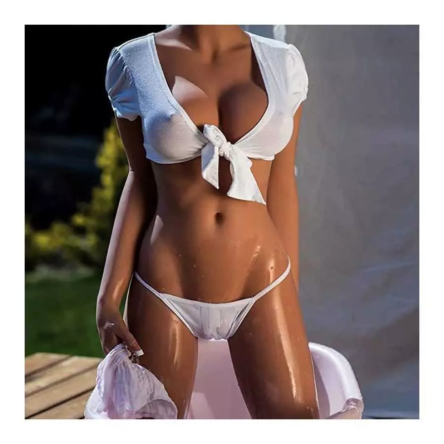 5.2ft Lifelike Adult Love Doll Sex Doll Male Life Size Sex Doll Female Torso with Big Boobs Butt Realistic Ass Sex Male Sex Toy 