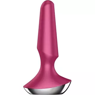 Satisfyer Plug-ilicious 2 Anal Vibrator with App Control - Vibrating Anal Plug, Butt Plug, Voluminous Shape, Rounded Tip, Wide B Satisfyer Plug-ilicious 2 Anal Vibrator with App Control - Vibrating Anal Plug, Butt Plug, Voluminous Shape, Rounded Tip, Wide B