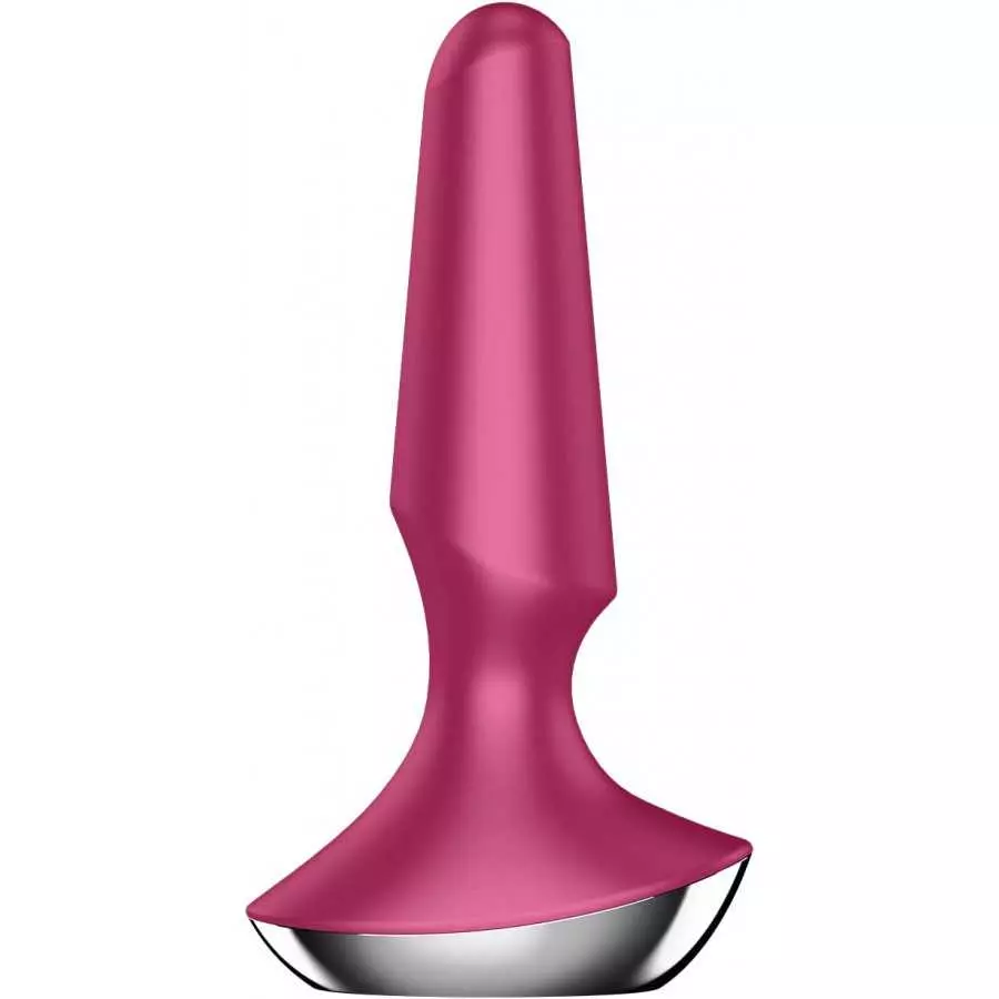 Satisfyer Plug-ilicious 2 Anal Vibrator with App Control - Vibrating Anal Plug, Butt Plug, Voluminous Shape, Rounded Tip, Wide B