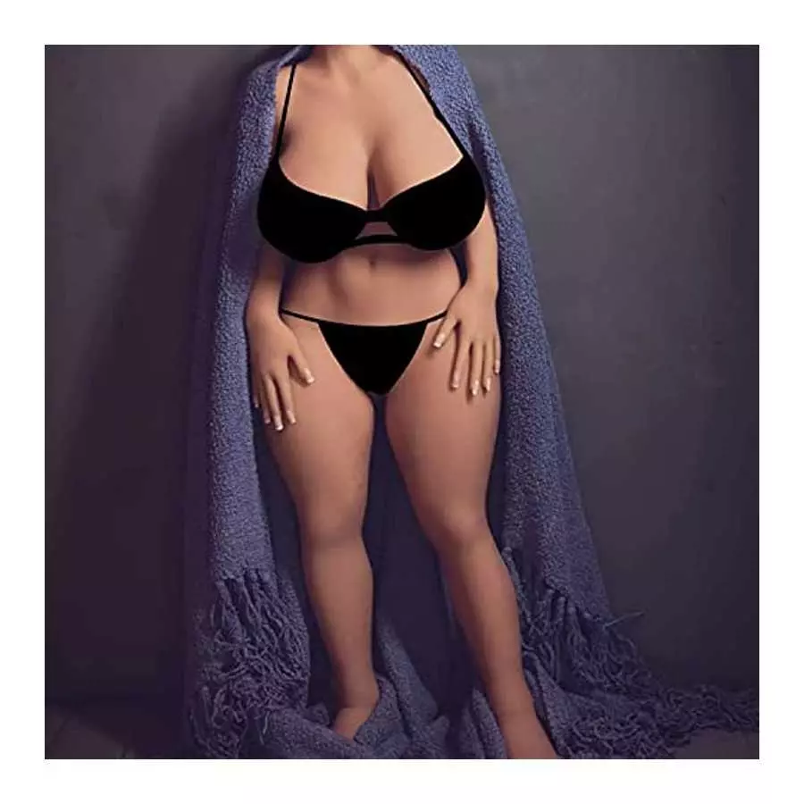 Life Like Female Torso Sex Doll Full Body Big Boobs Sex Doll for Men, Realistic TPE Silicone Love Doll with Vaginal Anal Breasts