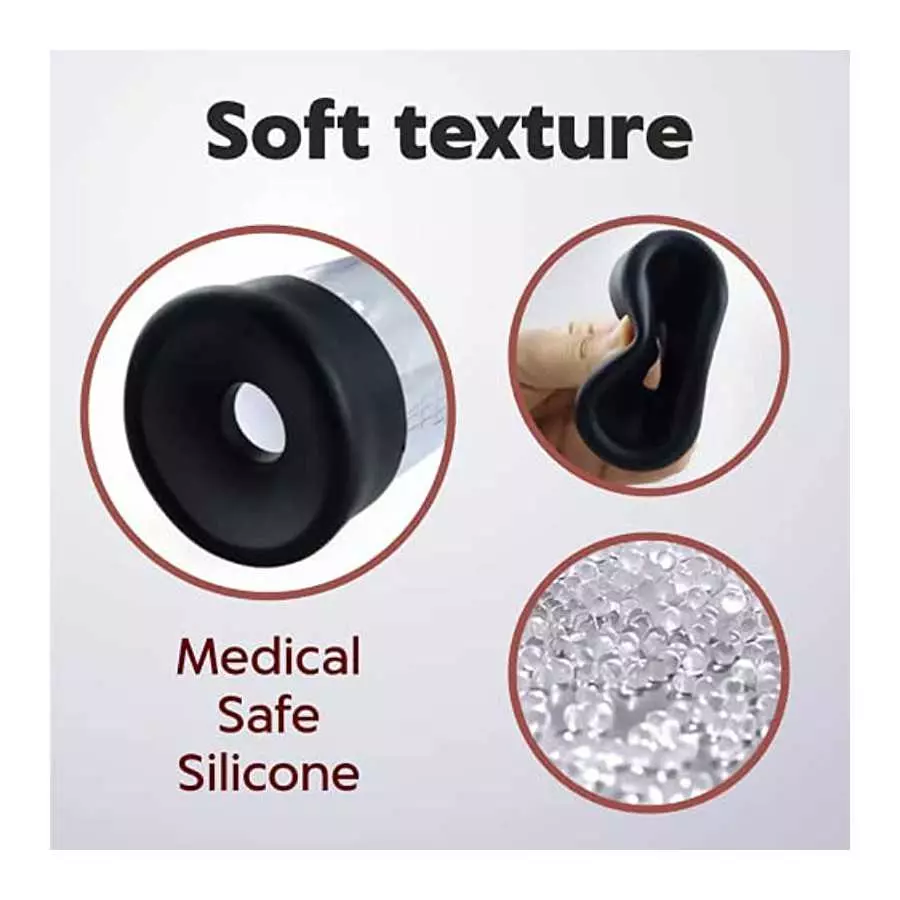 Penis Pump, Manual Vacuum Penis Enlarger Enlargement Extend Pump, Adult Male Sex Toys, Sex Toys - Pumps & Enlargers - Trainer Se