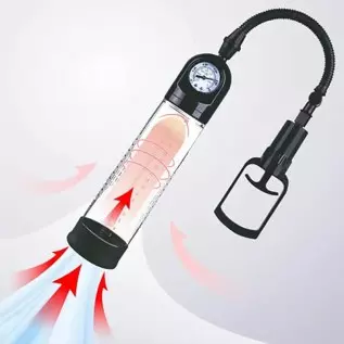 Penis Pump, Manual Vacuum Penis Enlarger Enlargement Extend Pump, Adult Male Sex Toys, Sex Toys - Pumps & Enlargers - Trainer Se