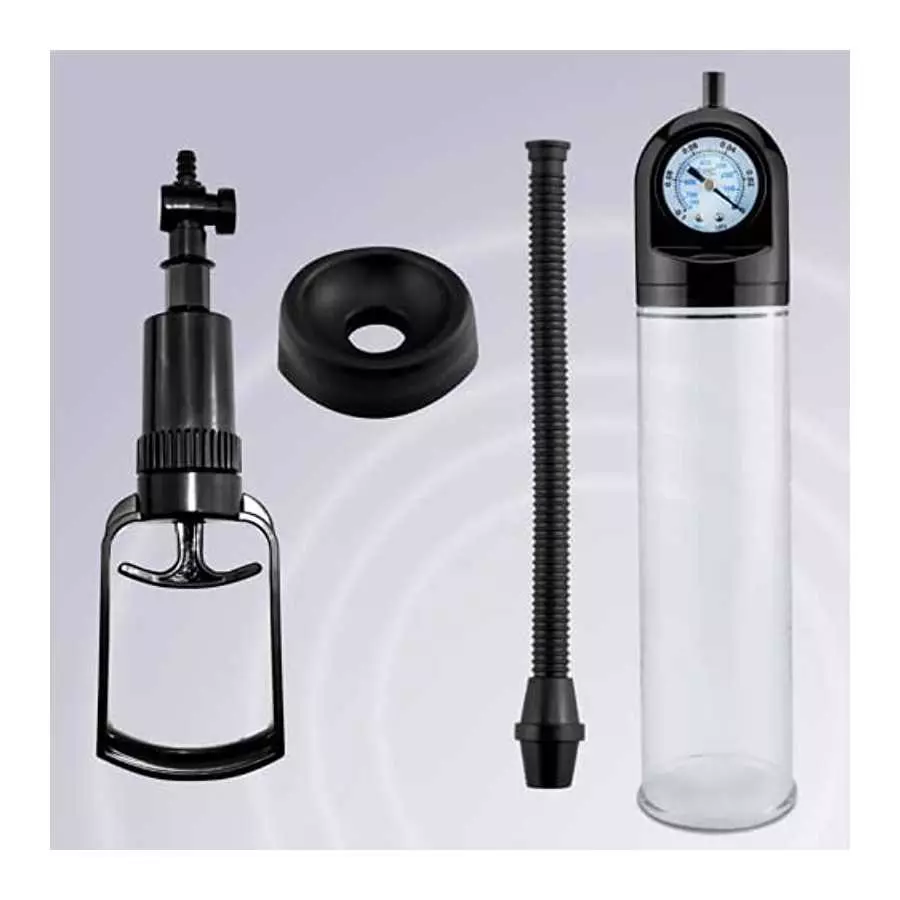 Penis Pump, Manual Vacuum Penis Enlarger Enlargement Extend Pump, Adult Male Sex Toys, Sex Toys - Pumps & Enlargers - Trainer Se