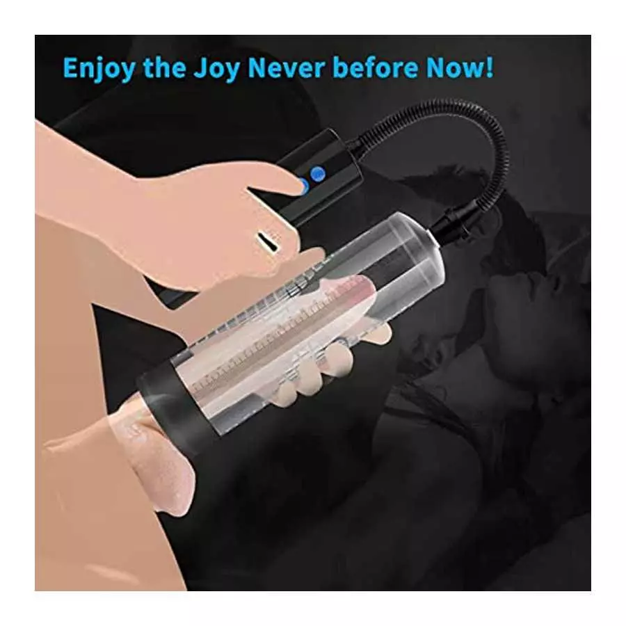 Updated Electric Penis Pump, HIPGAGA Penis Vacuum Pump, Rechargeable Erection Pump Device, Automatic Male Masturbator Penis Pump
