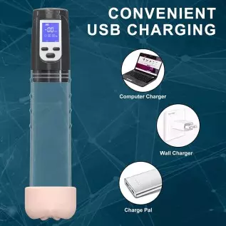 Electric Penis Pump Vacuum 12inch, PenisPump for Men Vacuum Suction Erection and Penis Enlargement with LCD Display, Male Mastur Electric Penis Pump Vacuum 12inch, PenisPump for Men Vacuum Suction Erection and Penis Enlargement with LCD Display, Male Mastur