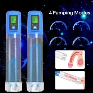 BIG SHOCKED Electric Penis Vacuum Pump, Automatic Vacuum Penis Enlargement Extend Pump with 4 Suction,Rechargeable Male Masturba