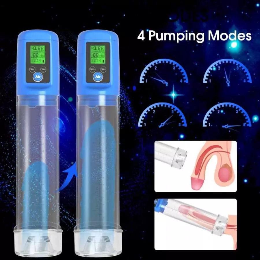 BIG SHOCKED Electric Penis Vacuum Pump, Automatic Vacuum Penis Enlargement Extend Pump with 4 Suction,Rechargeable Male Masturba