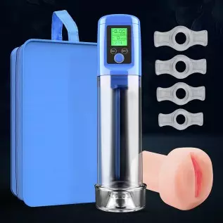 BIG SHOCKED Electric Penis Vacuum Pump, Automatic Vacuum Penis Enlargement Extend Pump with 4 Suction,Rechargeable Male Masturba
