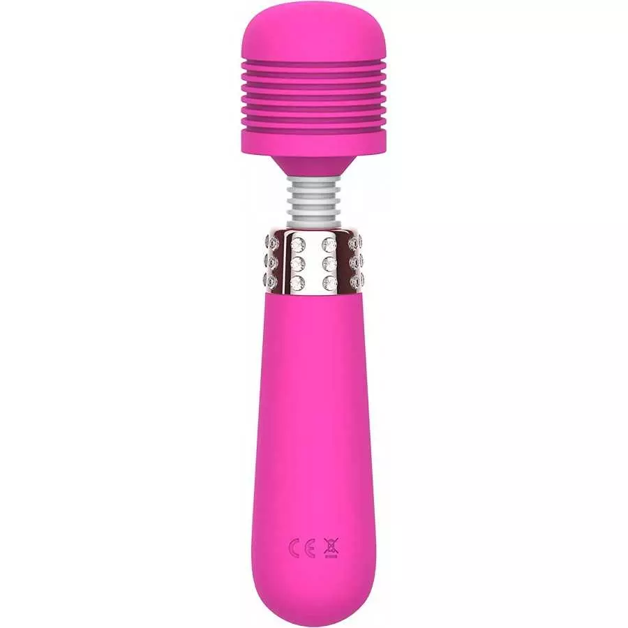 Shibari Hello Bling Bling, 10x Mini Wand Massager, Purple