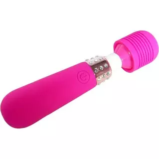 Shibari Hello Bling Bling, 10x Mini Wand Massager, Purple