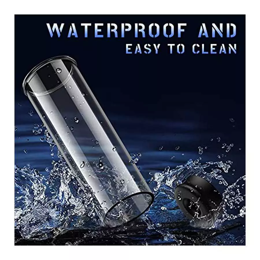 Electric Penis Vacuum Pump with 5 Suction Modes, Rechargeable Male Masturbator Penis Enlargement Pump, Penis Trainer Sex Toy for