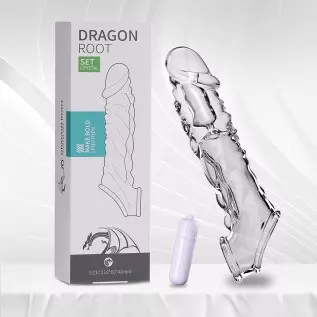 KVEVU Reusable Penis Sleeve with Vibrator Penis Ring,3.6 inch Clear Penis Sleeve Cock Ring Extender Ultra-Soft Penis Enlarger fo KVEVU Reusable Penis Sleeve with Vibrator Penis Ring,3.6 inch Clear Penis Sleeve Cock Ring Extender Ultra-Soft Penis Enlarger fo