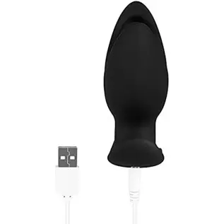 EIS Anal Spreader with Vibration - Anal Vibrator, Vibrating Anal Plug with Expandable Diameter - Waterproof, Rechargeable