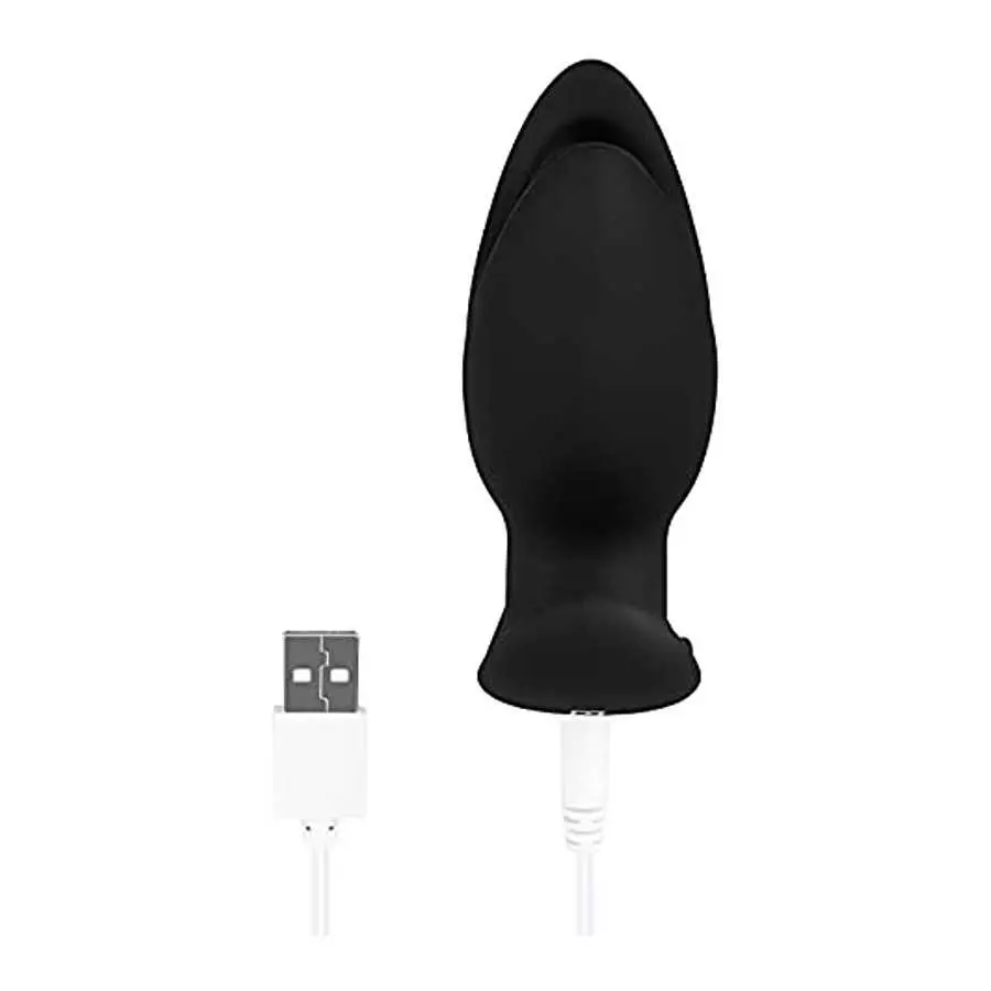 EIS Anal Spreader with Vibration - Anal Vibrator, Vibrating Anal Plug with Expandable Diameter - Waterproof, Rechargeable