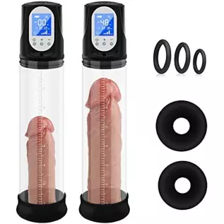 Electric Penis Pump Sex Toys for Men's Sex Penis Vacuum Pump, Adult Toys Penis Enlargement Pump Sexual Tools for Male Enhancer,