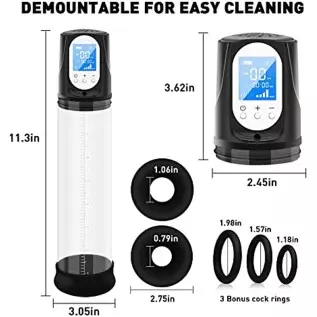 Electric Penis Pump Sex Toys for Men's Sex Penis Vacuum Pump, Adult Toys Penis Enlargement Pump Sexual Tools for Male Enhancer,