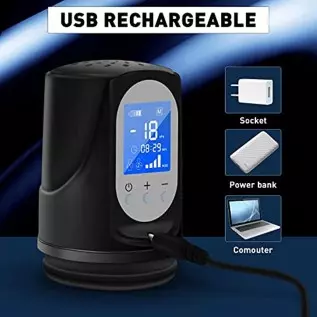 Electric Penis Pump Sex Toys for Men's Sex Penis Vacuum Pump, Adult Toys Penis Enlargement Pump Sexual Tools for Male Enhancer,