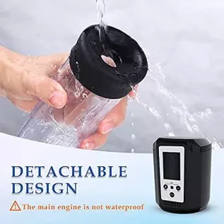 Electric Penis Pump for Men with 8 Suction Intensities, Adorime Rechargeable Automatic Vacuum Penis Enlargement Extend Pump, Men Electric Penis Pump for Men with 8 Suction Intensities, Adorime Rechargeable Automatic Vacuum Penis Enlargement Extend Pump, Men