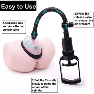 Pussy Pump Sexual Enhancers Sex Toys for Women, Manual Vagina Pump Clit Pump for Intense Stimulation, Adult Toys Clitoral Stimul