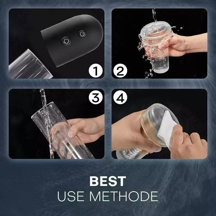 Electric Penis Pump with 6 Suction Intensities, Big Size Penis Vacuum Pump for Man Penis Enlargement and Erection Prolong, Autom