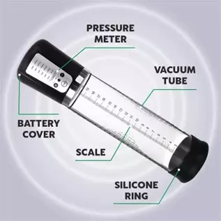 Penis Pump, Electric Penis Vacuum Pump - Automatic Vacuum Penis Enlargement Extend Pump with 5 Suction - Men Sex Toys - Pumps &