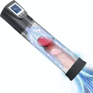 Electric Penis Pump, Penis Vacuum Pump for Men Instant Erection and Penis Enlargement with 6 Suction Modes,Rechargeable Automati