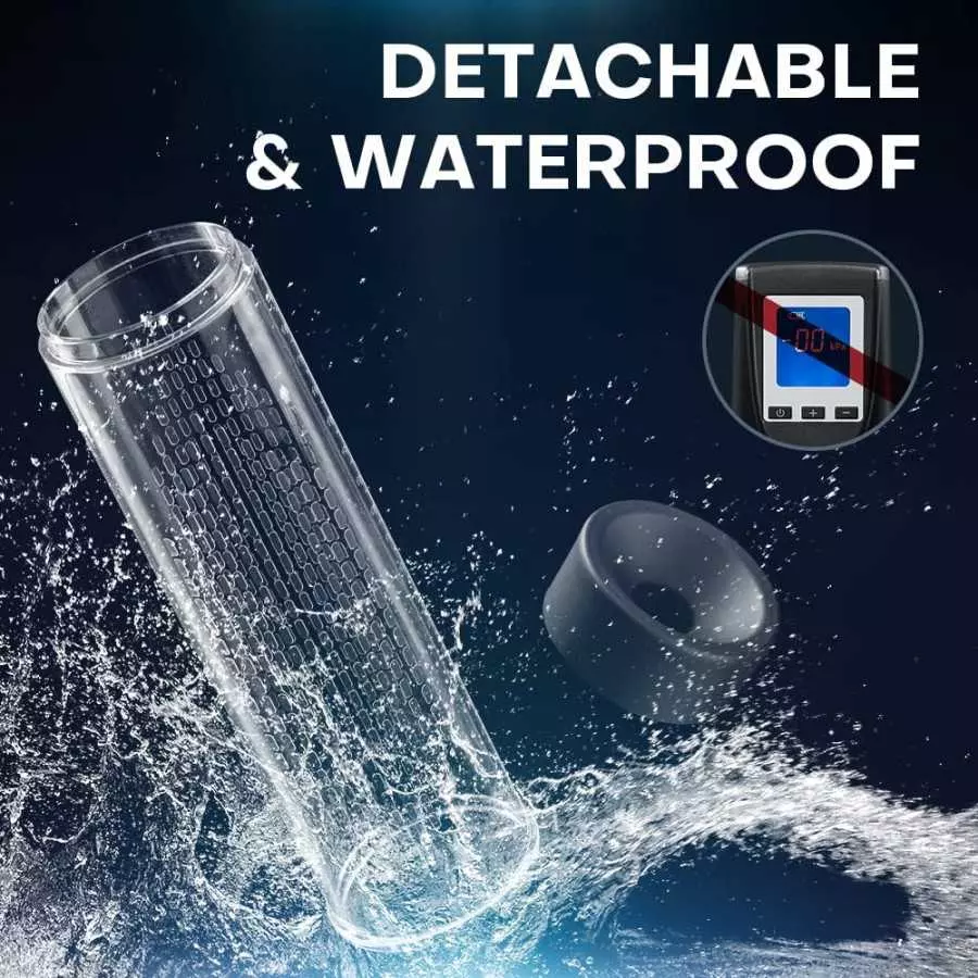 Electric Penis Pump, Penis Vacuum Pump for Men Instant Erection and Penis Enlargement with 6 Suction Modes,Rechargeable Automati