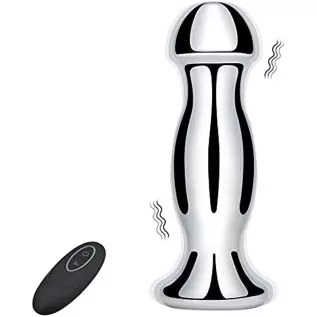 Prostate Vibrator Anal Massage Anal Plugs Have 10 Vibration Modes with Wireless Remote Control Anal Sex Toys Vibrating Prostate 