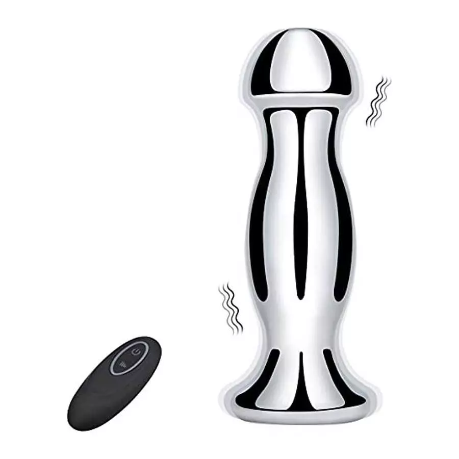 Prostate Vibrator Anal Massage Anal Plugs Have 10 Vibration Modes with Wireless Remote Control Anal Sex Toys Vibrating Prostate 