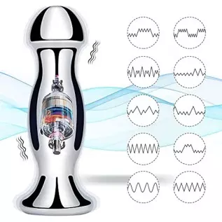 Prostate Vibrator Anal Massage Anal Plugs Have 10 Vibration Modes with Wireless Remote Control Anal Sex Toys Vibrating Prostate 
